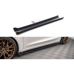 Maxton Rajouts Des Bas De Caisse V.2 Tesla Model 3 Gloss Black, TE-MODEL3-1-SD2G Tuning.fr