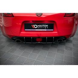 Maxton Street Pro Central Diffuseur Arriere Nissan 370Z Red, NI370FCNC-RS1BRB Tuning.fr