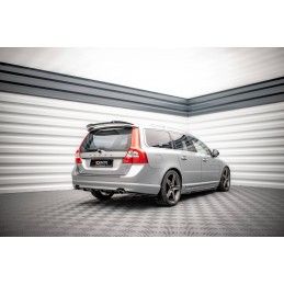 Maxton Spoiler Cap V.2 Volvo V70 Mk3 Gloss Black, VO-V70-3-CAP2G Tuning.fr