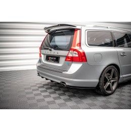 Maxton Diffuseur Arrière Complet Volvo V70 Mk3 Gloss Black, VO-V70-3-RS1G Tuning.fr