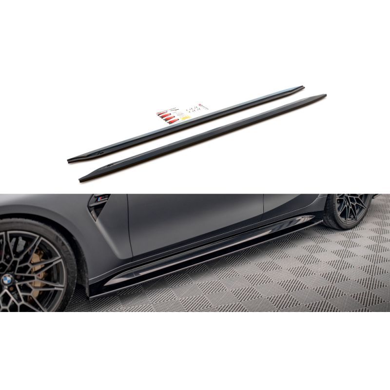 maxtondesign Maxton Rajouts Bas De Caisse V.1 BMW M3 G80 Gloss