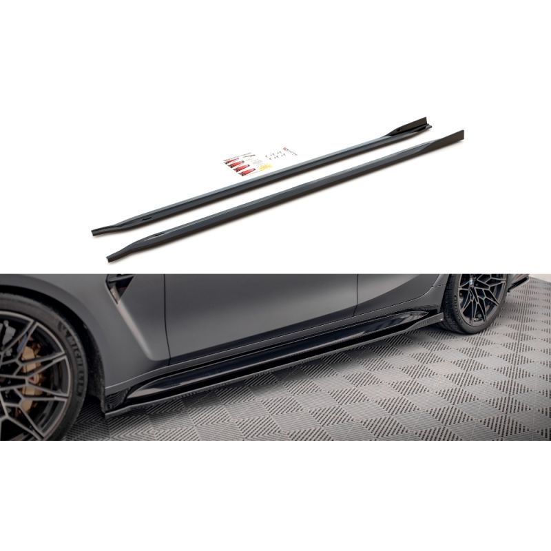 maxtondesign Maxton Rajouts Bas De Caisse V.2 BMW M3 G80 Gloss