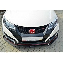 Maxton SPORT LAME DU PARE-CHOCS AVANT v.2 HONDA CIVIC IX TYPE R, HO-CI-9-TYPE-R-CNC-FD2A Tuning.fr