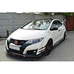 Maxton SPORT LAME DU PARE-CHOCS AVANT v.2 HONDA CIVIC IX TYPE R, HO-CI-9-TYPE-R-CNC-FD2A Tuning.fr