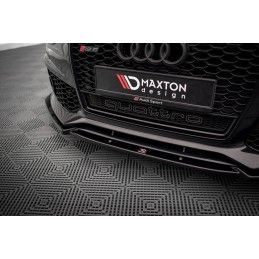 maxtondesign Maxton Lame Du Pare-Chocs Avant Audi A6 RS6 Look