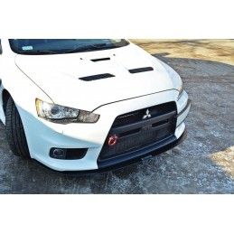 Maxton SPORT LAME DU PARE-CHOCS AVANT V.3 Mitsubishi Lancer Evo X, MI-LA-10-EVO-CNC-FD3A Tuning.fr