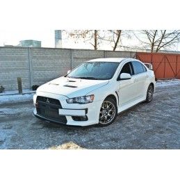 Maxton SPORT LAME DU PARE-CHOCS AVANT V.3 Mitsubishi Lancer Evo X, MI-LA-10-EVO-CNC-FD3A Tuning.fr