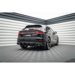 Maxton Street Pro Central Diffuseur Arriere Audi SQ8 Mk1 Black, AUSQ81FCNC-RS1B Tuning.fr