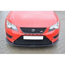 Maxton SPORT LAME DU PARE-CHOCS AVANT SEAT LEON III CUPRA / FR, SE-LE-3-FR-CNC-FD1A Tuning.fr