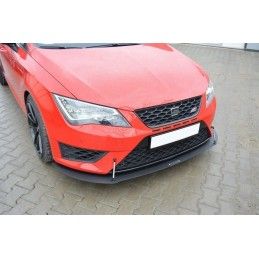 Maxton SPORT LAME DU PARE-CHOCS AVANT SEAT LEON III CUPRA / FR, SE-LE-3-FR-CNC-FD1A Tuning.fr