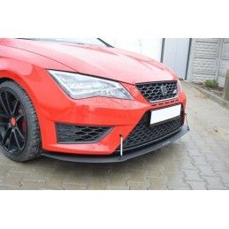 Maxton SPORT LAME DU PARE-CHOCS AVANT SEAT LEON III CUPRA / FR, SE-LE-3-FR-CNC-FD1A Tuning.fr