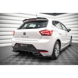 Maxton Diffuseur Arrière Complet Seat Ibiza FR Mk5 Gloss Black, SE-IB-5-RS1G Tuning.fr