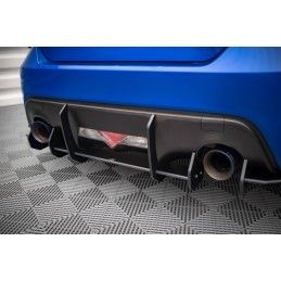 Maxton Street Pro Central Diffuseur Arriere Subaru BRZ Mk1 Facelift Black, SUBRZ1FCNC-RS1B Tuning.fr