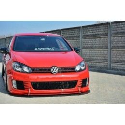 Maxton SPORT LAME DU PARE-CHOCS AVANT VW GOLF MK6 GTI 35TH, VW-GO-6-GTI-35TH-CNC-FD1A Tuning.fr