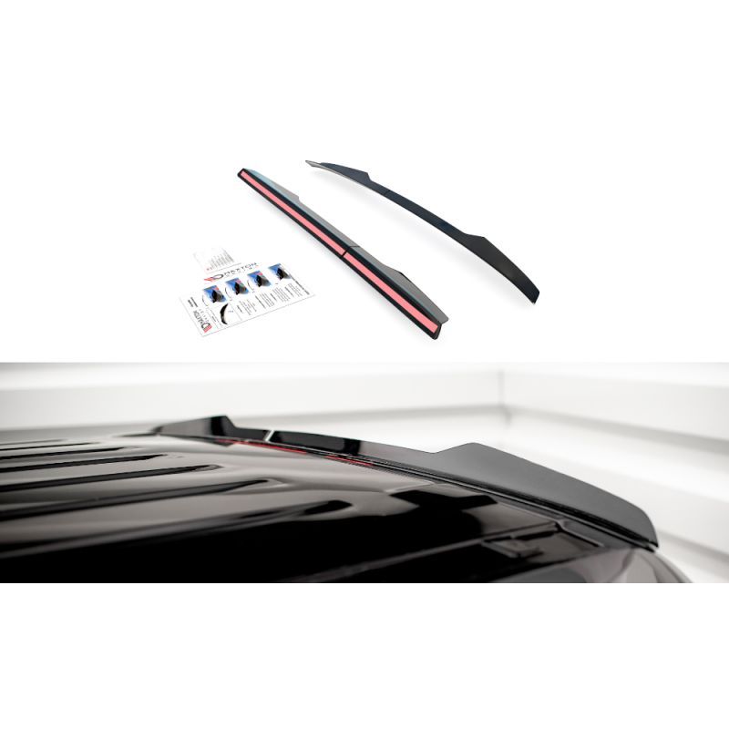 Maxton Spoiler Cap Peugeot Partner Mk3 Gloss Black, PE-PA-3-CAP1G Tuning.fr