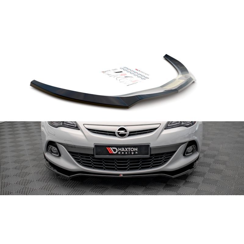 Maxton Lame Du Pare-Chocs Avant V.2 Opel Astra GTC OPC-Line J Gloss Black, OP-AS-J-GTC-OPCLINE-FD2G Tuning.fr