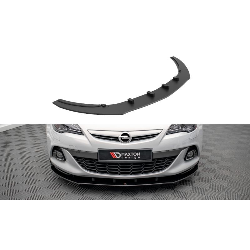 Maxton Street Pro Lame Du Pare-Chocs Avant Opel Astra GTC OPC-Line J Black, OPASJGTCOPCLINECNC-FD1B Tuning.fr