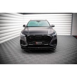 Maxton Lame Du Pare-Chocs Avant V.3 Audi RSQ8 Mk1 Gloss Black, AU-RSQ8-1-FD3G+FD3RG Tuning.fr