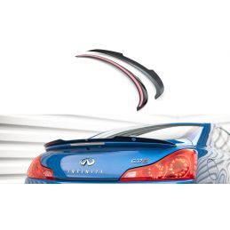 maxtondesign Maxton Spoiler Cap Infiniti G37 Coupe Gloss Black