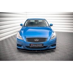 Maxton Lame Du Pare-Chocs Avant Infiniti G37 Coupe Gloss Black, IN-G37S-C-FD1G Tuning.fr