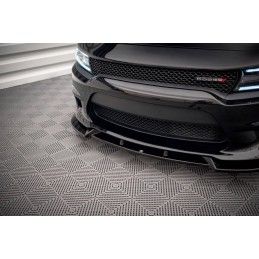 Maxton Lame Du Pare-Chocs Avant V.2 Dodge Charger SRT Mk7 Facelift Gloss Black, DO-CH-2-SRT-FD2G Tuning.fr