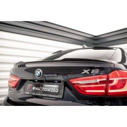 Maxton Spoiler Cap 3D V.1 BMW X6 M-Pack F16 Gloss Black, BM-X6-16-MPACK-CAP2G Tuning.fr