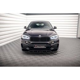 maxtondesign Maxton Lame Du Pare-Chocs Avant V.2 BMW X6 M-Pack