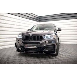 maxtondesign Maxton Lame Du Pare-Chocs Avant V.2 BMW X6 M-Pack