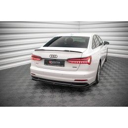 maxtondesign Maxton Central Arriere Splitter Audi A6 C8 Gloss