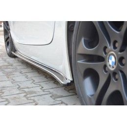 RAJOUTS DES BAS DE CAISSE MAXTON BMW Z4 E85 / E86 (AVANT FACELIFT) Noir Brillant