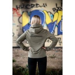 maxtondesign Maxton Womens Khaki Hoodie S tuning