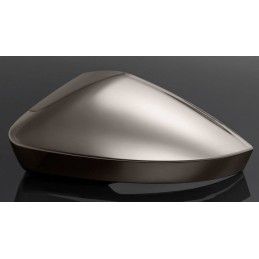 Maxton Mirror Shell Covers Skoda Superb Mk3 / Mk3 FL [Dark Chrome Brushed], S3-MRC-DRKBR Tuning.fr