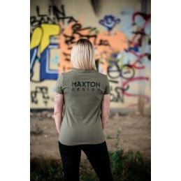 Maxton Womens Khaki T-shirt XS, MA-TSHRT-KHAKI-WMNS-1-XS Tuning.fr