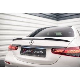 Maxton Spoiler Cap Mercedes-Benz E Sedan AMG-Line W213 Facelift Gloss Black, ME-E-213F-AMGLINE-CAP1G Tuning.fr