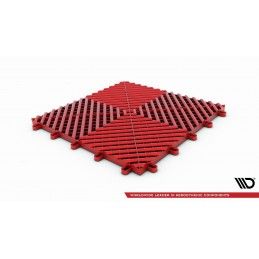 Maxton "MAXTON Floor" sol modulaire Red, MXFL22-TILE-RED-9 Tuning.fr