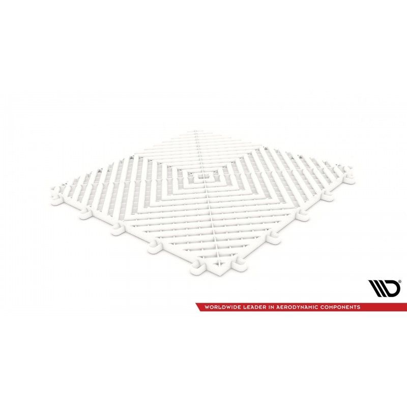 Maxton "MAXTON Floor" sol modulaire White, MXFL22-TILE-WHITE-9 Tuning.fr