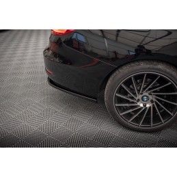 Maxton Central Arriere Splitter (avec une barre verticale) BMW 3 GT F34 Gloss Black, BM-3-34-GT-RSD1G+RD1G Tuning.fr