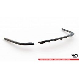 Maxton Central Arriere Splitter (avec une barre verticale) BMW 3 GT F34 Gloss Black, BM-3-34-GT-RSD1G+RD1G Tuning.fr