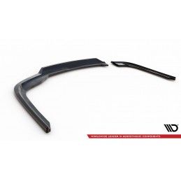 Maxton Central Arriere Splitter (avec une barre verticale) BMW 3 GT F34 Gloss Black, BM-3-34-GT-RSD1G+RD1G Tuning.fr