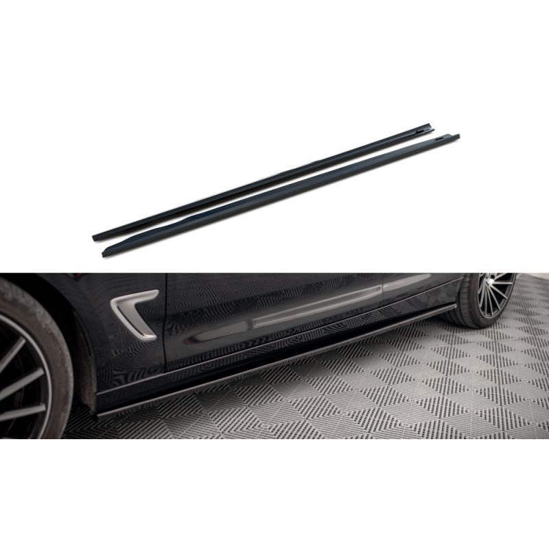 Maxton Rajouts Des Bas De Caisse BMW 3 GT F34 Gloss Black, BM-3-34-GT-SD1G Tuning.fr