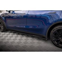 Maxton Rajouts Des Bas De Caisse V.1 Tesla Model Y Gloss Black, TE-MODELY-1-SD1G Tuning.fr
