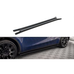 Maxton Rajouts Des Bas De Caisse V.2 Tesla Model Y Gloss Black, TE-MODELY-1-SD2G Tuning.fr