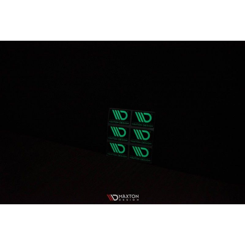 Maxton 3D Photoluminescence Sticker (6pcs.) Hallowen Special, NAK-3D-LED-6 Tuning.fr