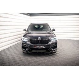 Maxton Lame Du Pare-Chocs Avant V.2 BMW X3 M40d / M40i / M-Pack G01 Gloss Black, BM-X3-01-M40-FD1G+FD1RG Tuning.fr