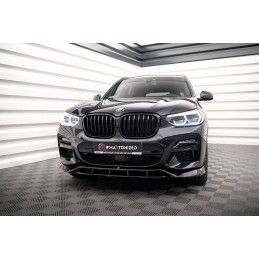 Maxton Lame Du Pare-Chocs Avant V.2 BMW X3 M40d / M40i / M-Pack G01 Gloss Black, BM-X3-01-M40-FD1G+FD1RG Tuning.fr