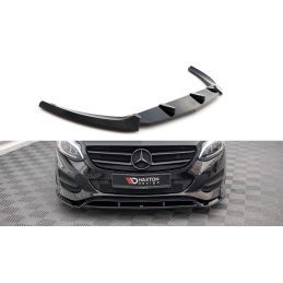 Maxton Lame Du Pare-Chocs Avant Mercedes-Benz B W246 Facelift Gloss Black, ME-B-246F-FD1G Tuning.fr