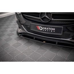 Maxton Lame Du Pare-Chocs Avant Mercedes-Benz B W246 Facelift Gloss Black, ME-B-246F-FD1G Tuning.fr