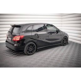 Maxton Rajouts Des Bas De Caisse Mercedes-Benz B W246 Facelift Gloss Black, ME-B-246F-SD1G Tuning.fr