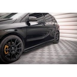 Maxton Rajouts Des Bas De Caisse Mercedes-Benz B W246 Facelift Gloss Black, ME-B-246F-SD1G Tuning.fr