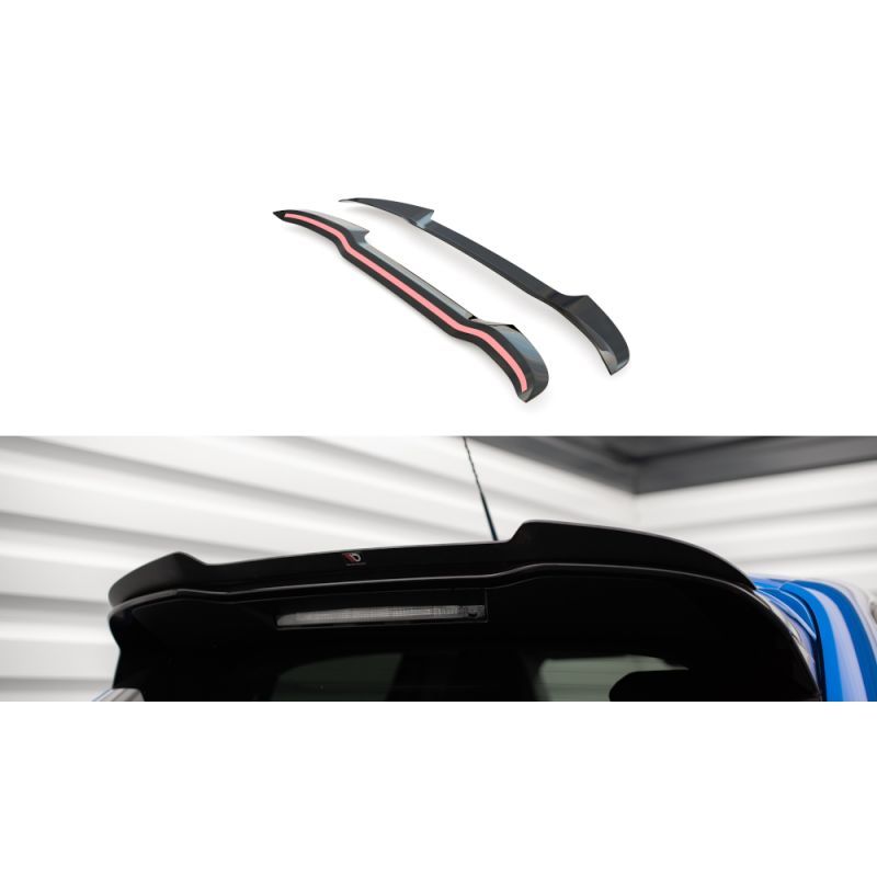 Maxton Spoiler Cap V.1 Peugeot 208 Mk2 Gloss Black, PE-208-2-CAP1G Tuning.fr